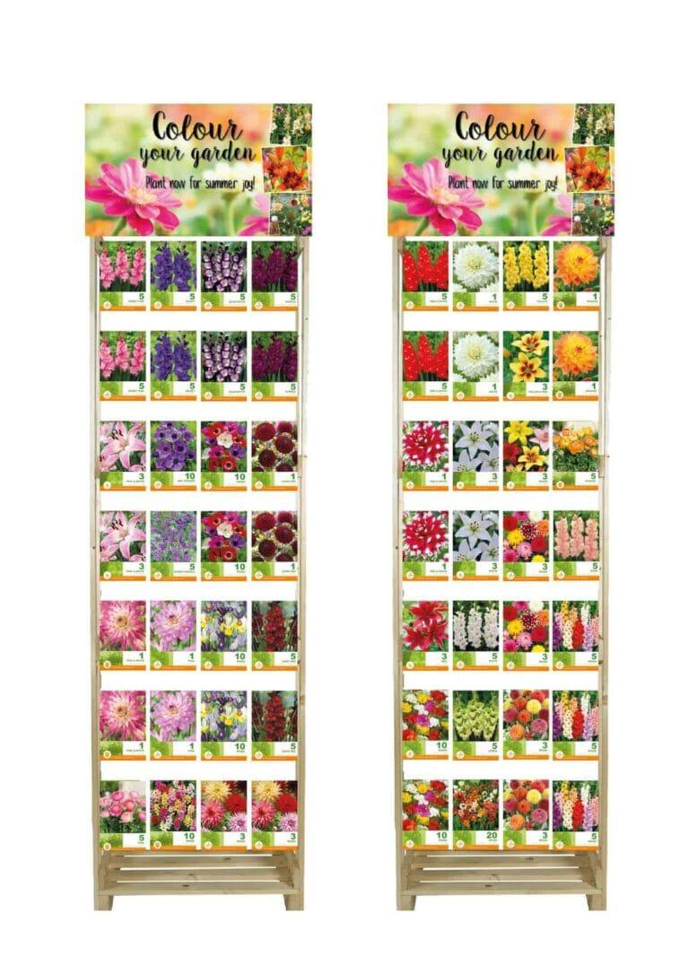 Economy - packages on pins