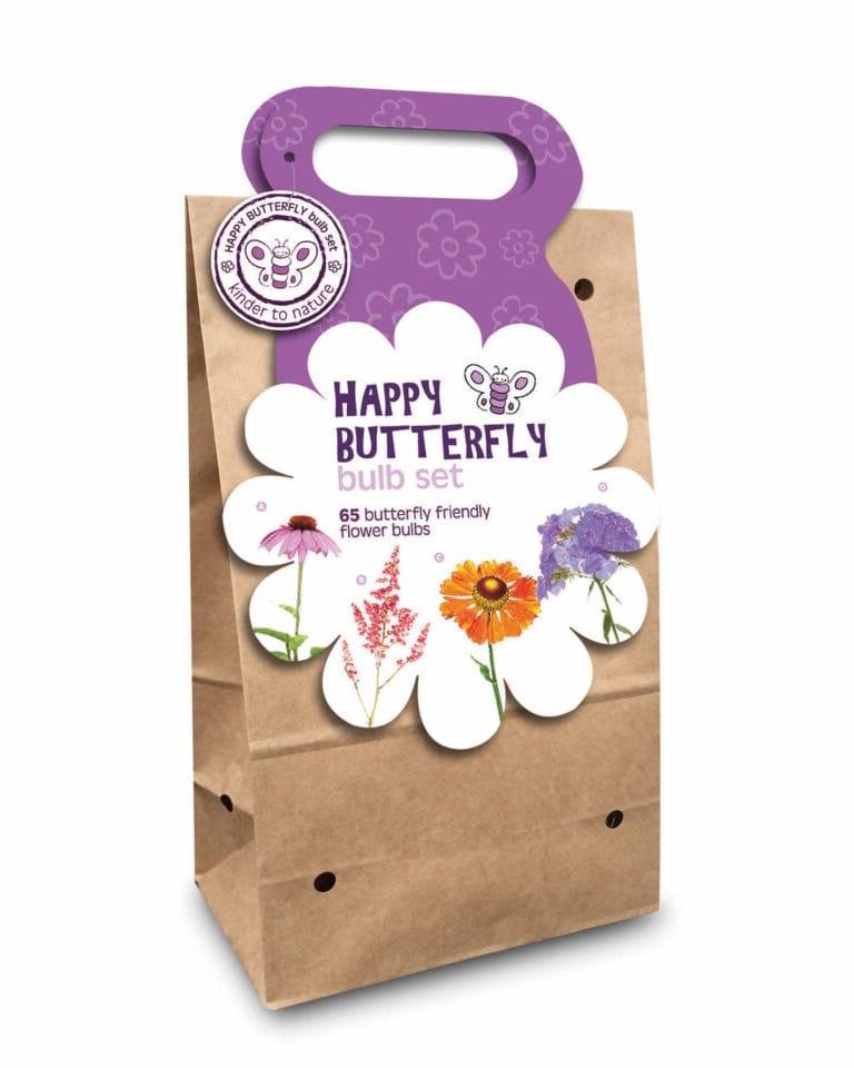 Happy Butterfly carrier bag