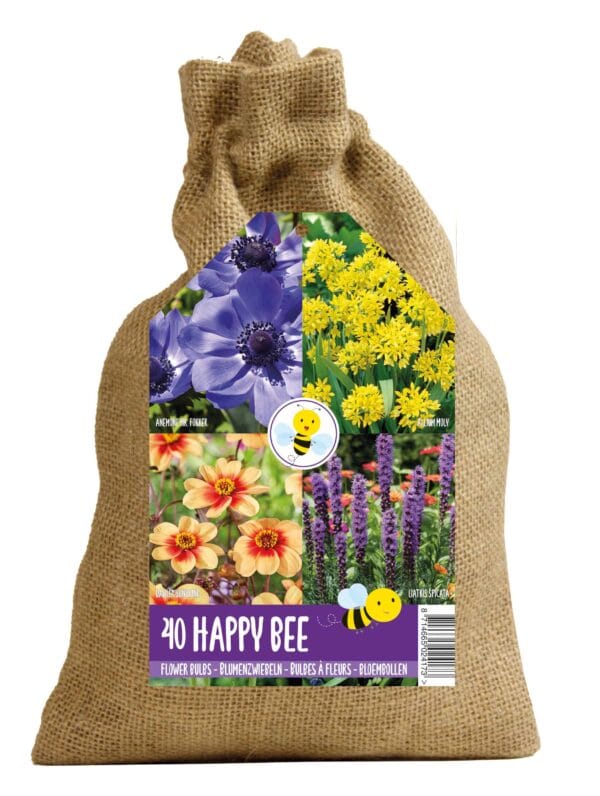 Happy Bee in jute