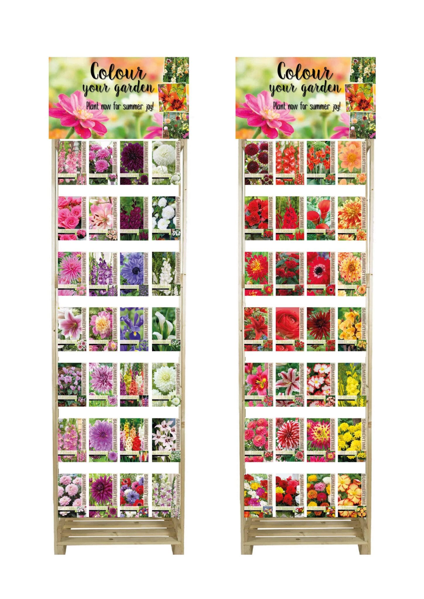 Seasons - packages on pins