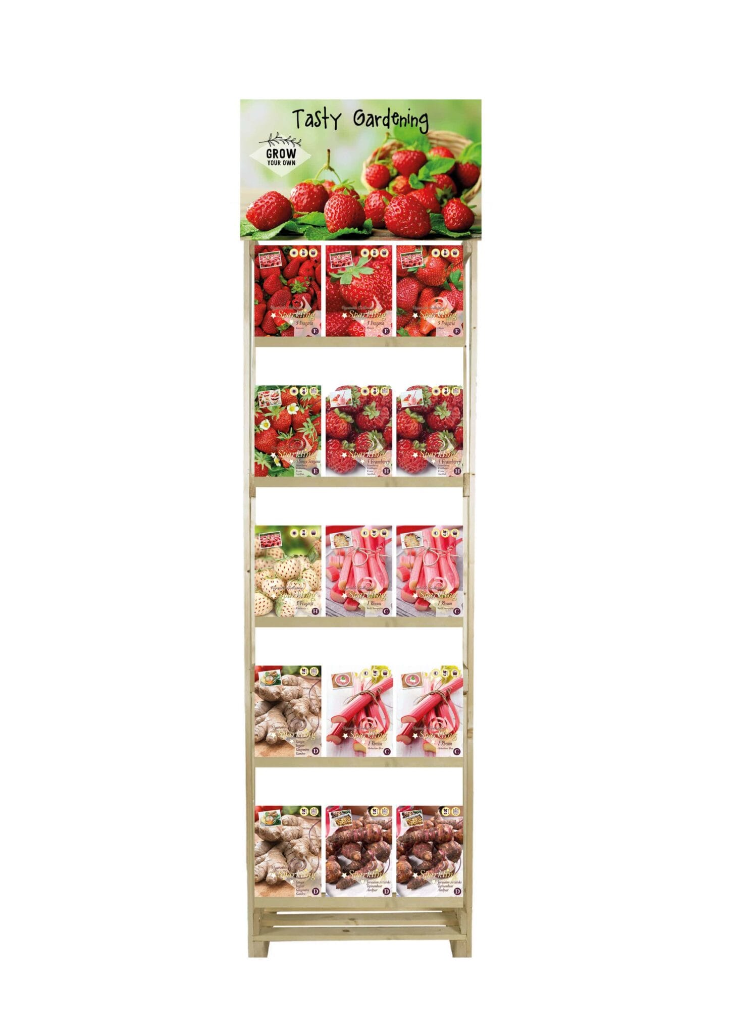 Edible Garden - packages in boxes