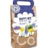 Happy Bee & Butterfly carrier bag Blue