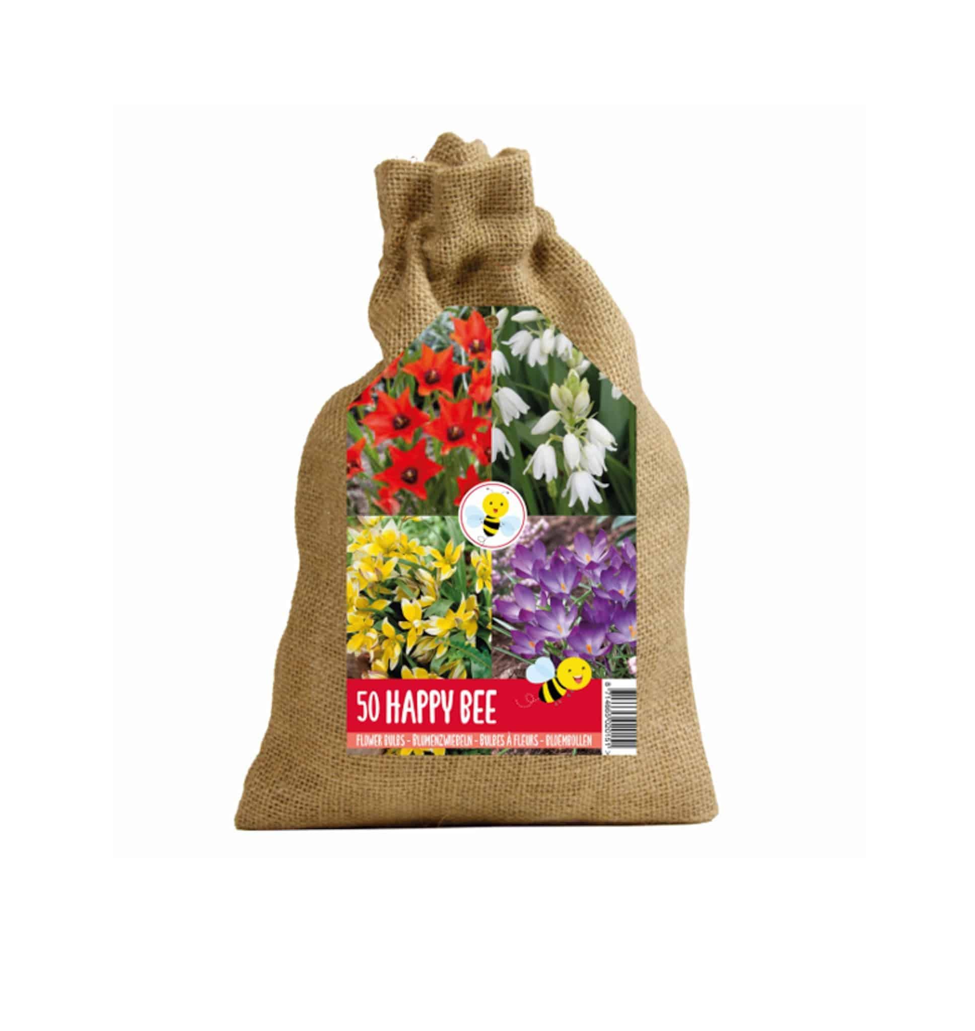 Happy Bee & Butterfly Jute Mixed