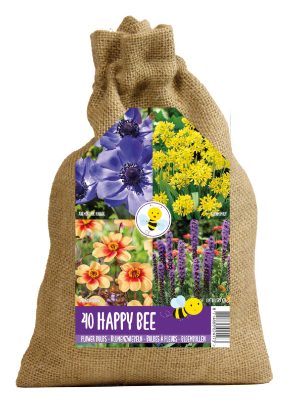 Happy Bee in jute