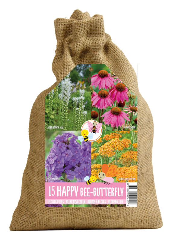 Happy Butterfly in jute