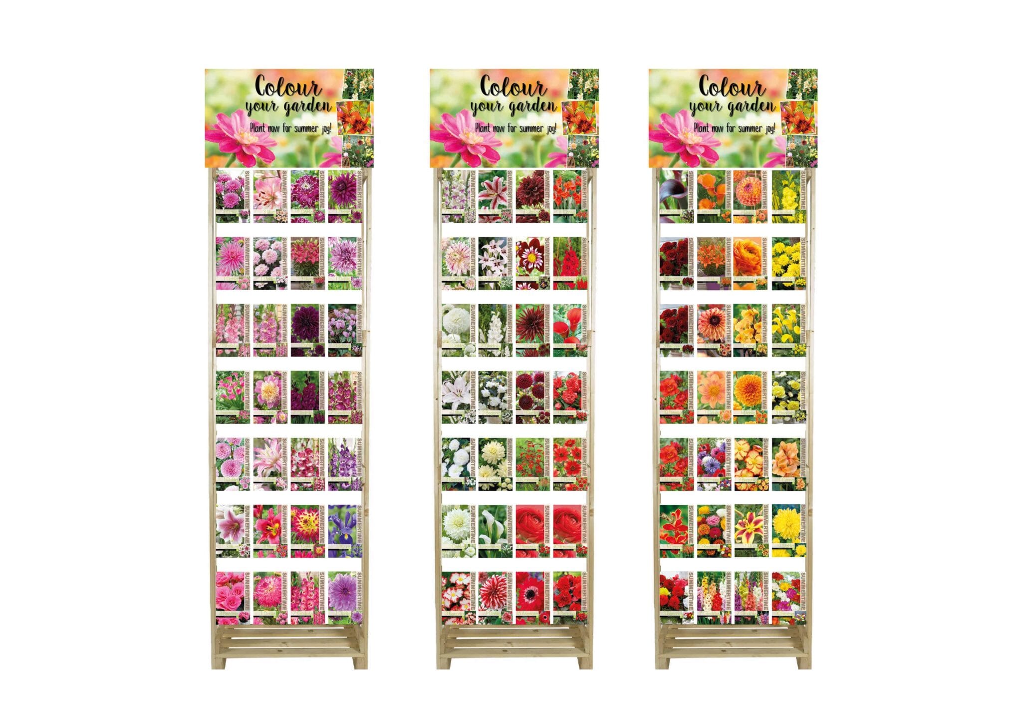 Seasons - packages on pins