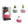 LA/01 mixed colours in PET gift box / red flower