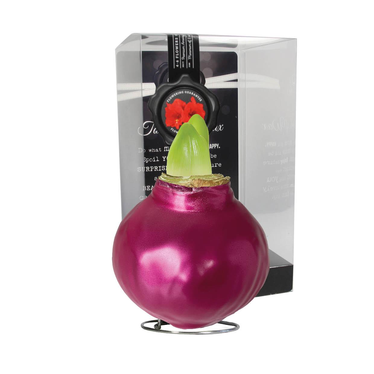 ME-01 Metallic cerise in PET gift box