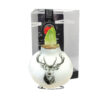 PO-02 Rendeer in PET gift box / red flower