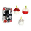 DR-03 mixed colours in carton gift box / red flower